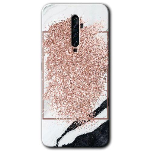Oppo Reno 2z Kılıf HD Baskılı Desen + Hayalet Cam Yandan Görünmez