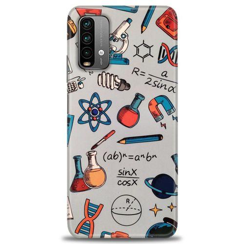 Xiaomi Redmi Note 9 4G Kılıf HD Baskılı Kılıf - Formüller + Tam Ekran Koruyucu