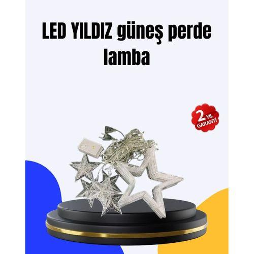 Dekoratif Yıldız Peri Led Perde 3x3 Metre Ortam Işığı