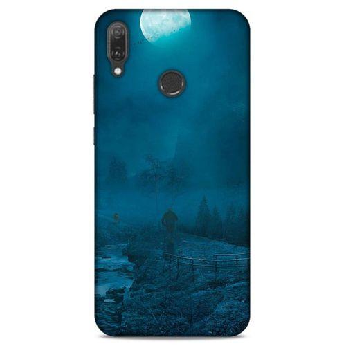 Lopard Huawei Y9 2019 Uyumlu Kılıf Gece'S (45) Liquid Air Kılıf Turkuaz