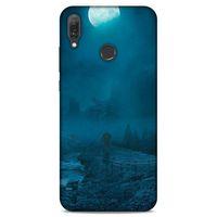 Lopard Huawei Y9 2019 Uyumlu Kılıf Gece'S (45) Liquid Air Kılıf Turkuaz