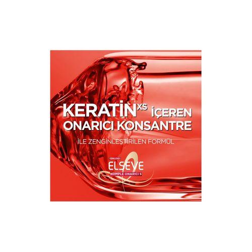 ELSEVE Komple Onarıcı 5 Yıpranmış Saçlar Için Keratinxs Içeren Yapılandırıcı Bakım Kremi 360 ml