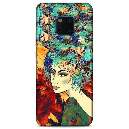 Lopard Huawei Mate 20 Pro Uyumlu Kılıf Sürreal Yüzler ♀ (21) Koruyucu Kapak Baskılı
