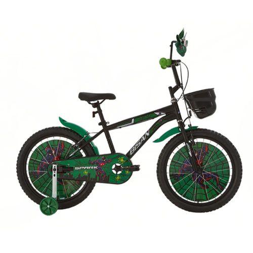 Bisan Spark 20 Jant Çocuk Bisikleti Siyah-Yeşil