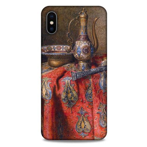 Apple iPhone XS Max Uyumlu Kılıf Ottoman (37) Silicone Cover Tablo