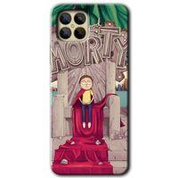 Omix X600 Kılıf HD Desen Baskılı Arka Kapak - Morty