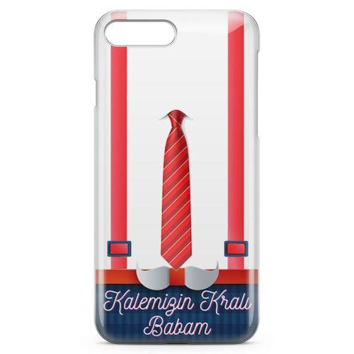 Apple iPhone 7 Plus Kılıf Babalar Günü Hediyesi Arka Kapak Koruma Desenli Full Koruyucu