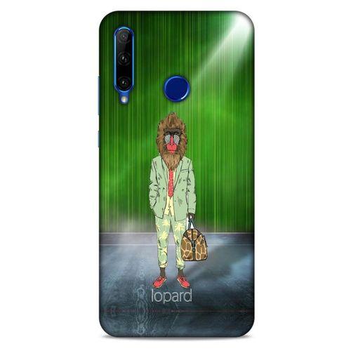 Huawei Y6P Kılıf FunnyMaX (29) Arka Koruma Kılıfı Yeşil