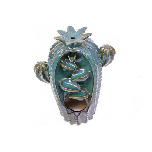 Seramik Kaktüs Model Geri Akışlı Tütsülük