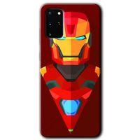 Galaxy S20 Plus Kılıf HD Desen Baskılı Arka Kapak - İron Man Çizim