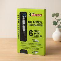 USB Şarjlı Saç ve Sakal Tıraş Makinesi 6 Farklı Kesim