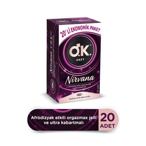 Okey Nirvana 20'li Prezervatif Ekonomik Paket