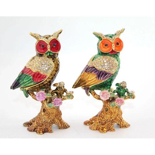 Swaroski Taşlı Tekli Baykuş