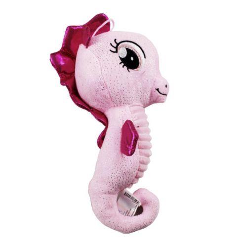 Peluş Deniz Atı 30 cm 63077 - Pembe