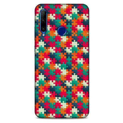 Geometrix 24 Huawei Honor 20 Lite Kılıf Silikon Kapak