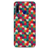 Geometrix 24 Huawei Honor 20 Lite Kılıf Silikon Kapak