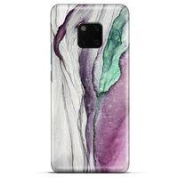 General Mobile GM 20 Pro Uyumlu Kılıf Mor Delisi (29) Arka Koruma Kılıfı Mermer