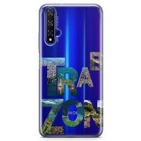 Honor View 20 Kılıf Trabzon Gezi Arka Kapak Koruma Desenli Full Koruyucu