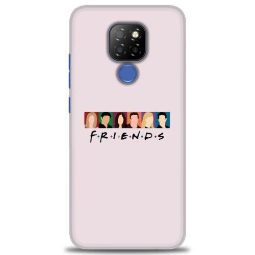 General Mobile GM 20 Kılıf HD Baskılı Kılıf - Renkli Friends + Tam Ekran Koruyucu