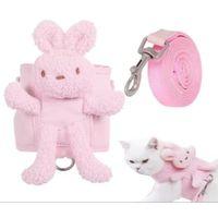 Evcil Hayvan Peluş Ayıcıklı Göğüs Gezdirme Tasması Set