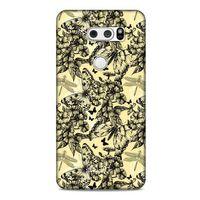 LG K40S Kılıf Kelebek Etkisi (34) Slim Armor Kılıf Karışık Renkli