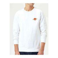 Jüpiter Göğüs Baskılı Beyaz Erkek Sweatshirt