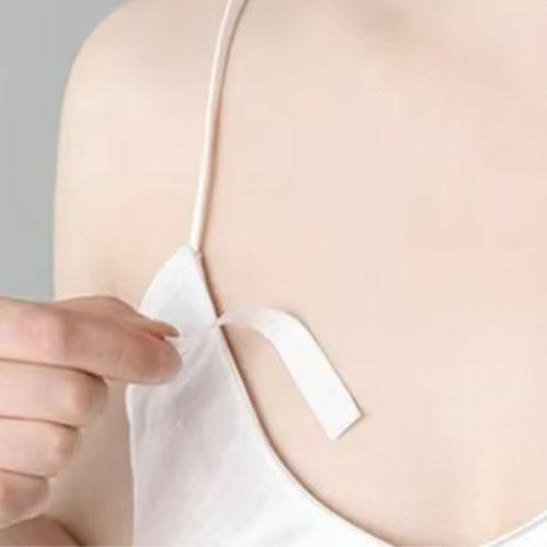 BUFFER® Şeffaf Elbise ve Kıyafetler İçin Çift Taraflı Giysi Sabitleme Dekolte Kapatıcı Bant