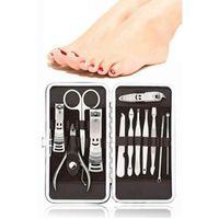 12 Parça El Ayak Temizleme Pense Kir Temizleme Atı Kaş Cımbızı