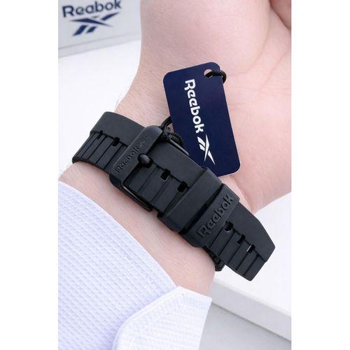 Reebok Silikon Kordon 50 Mt Suya Dayanıklı Spor Kasa 2 Yıl Garantili Erkek Kol Saati RV.BK.G1S