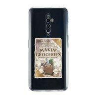 Oppo Reno 2z Makin Groceries Premium Şeffaf Silikon Kılıf