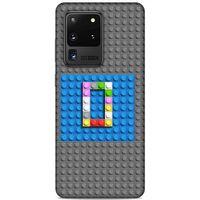 Lopard Samsung Galaxy S20 Ultra Uyumlu Kılıf BloX (26) Tpu Silikon Kılıf O Harfi