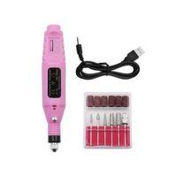 Profesyonel Manikür Pedikür Seti Törpü Makinesi Protez Tırnak Çıkarma