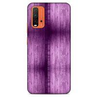 Xiaomi Poco M3 Uyumlu Kılıf Mor Delisi (15) Antişok Kılıf Tahta