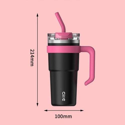 Dodge Trekking Çelik Termos Mug 750Ml Siyah