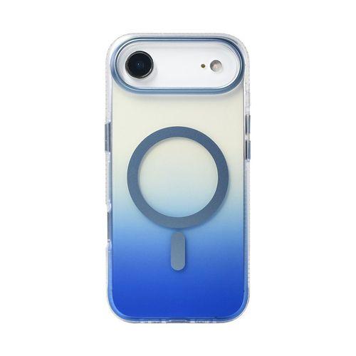 Apple iPhone 17 Air Kılıf M-safe Şarj Özellikli Transparan Renk Geçişli Zore Toros Kapak