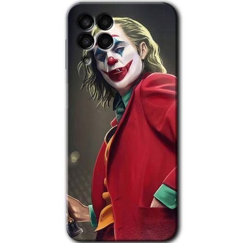 Samsung Galaxy M33 Kılıf Baskılı Kapak - Reel Joker +Tam Ekran Koruyucu