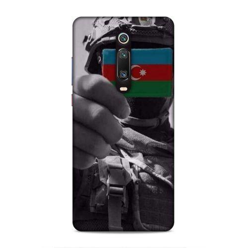 Xiaomi Redmi K20 Pro Uyumlu Kılıf Azarbaijan (40) Fit Silikon Kılıf Asker