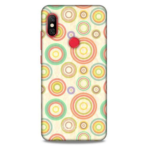 Xiaomi Redmi Note 6 Pro Kılıf Pastel Renkler (29) Arka Koruma Kılıfı Kırmızı Yeşil