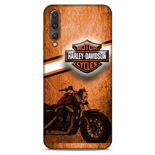 Huawei P20 Pro Uyumlu Kılıf Motorsiklet (20) Koruyucu Kılıf İskelet