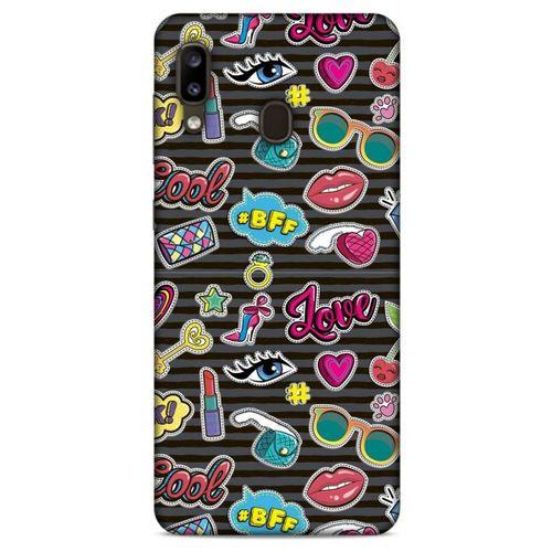 Pop Culture Siyah Samsung Galaxy Note 10 Kılıf