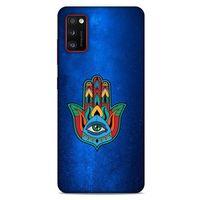 Lopard Samsung Galaxy A41 Uyumlu Kılıf Nazarium (30) Silicone Case