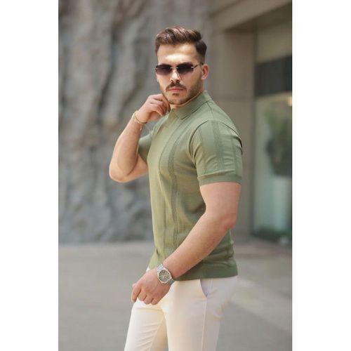 Erkek Hemşire Yaka Kısa Kollu Tişört