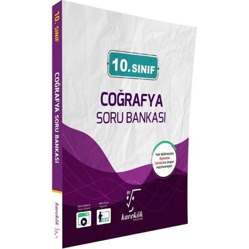 10. Sınıf Coğrafya Soru Bankası Karekök Yayınları