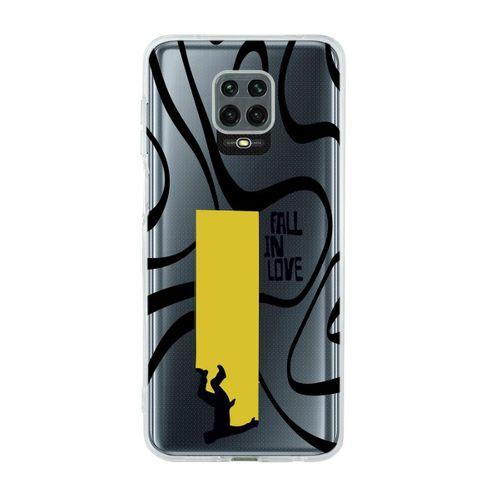 Xiaomi Redmi Note 9 Pro Fall In Love Premium Şeffaf Silikon Kılıf