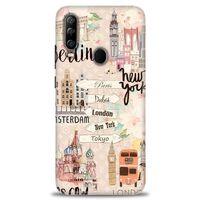 General Mobile GM 20 Pro Kılıf HD Baskılı Kılıf - Berlin Set + Tam Ekran Koruyucu
