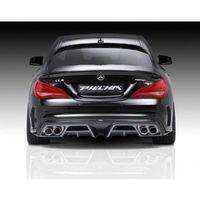 Mercedes Cla Uyumlu W117 Amg (2012-2015) Piecha Arka Tampon Eki - Difüzör (Plastik)