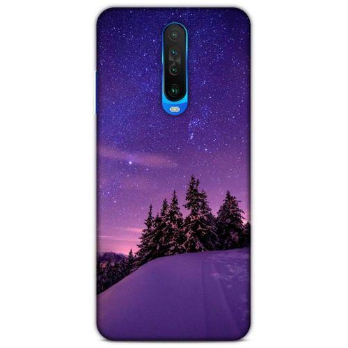 Lopard Xiaomi Poco X2 Uyumlu Kılıf Gece'S (4) Koruma Kılıfı Mor