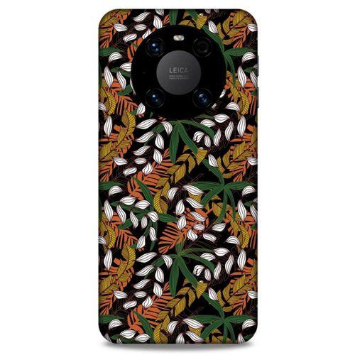 Lopard Huawei Mate 40 Pro Uyumlu Kılıf Botanix (58) Baskılı Kılıf