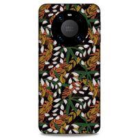 Lopard Huawei Mate 40 Pro Uyumlu Kılıf Botanix (58) Baskılı Kılıf