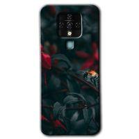 MRCİLETİSİM Tecno Camon 16 Kılıf HD Desen Baskılı Arka Kapak+Temperli Cam - Avcı Arı